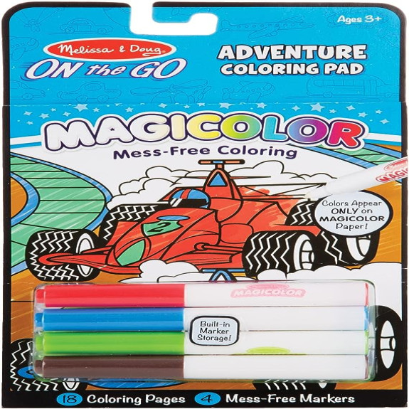 Melissa and Doug Magicolor Coloring Pad - Games & Adventure